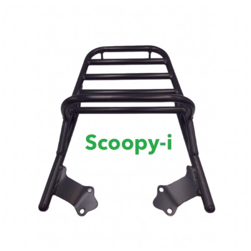 scoopy-ตะแกรง-เหล็กท้ายเบาะ-แร็คท้ายเบาะ-scoopy-ปี2012-2023-มีตะขอเกี่ยว-มีคานกันตก-สีดำ