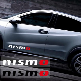 2 ชิ้น NISMO รถดัดแปลงสติกเกอร์รถสำหรับนิสสัน Tiida เทียน่า GTR