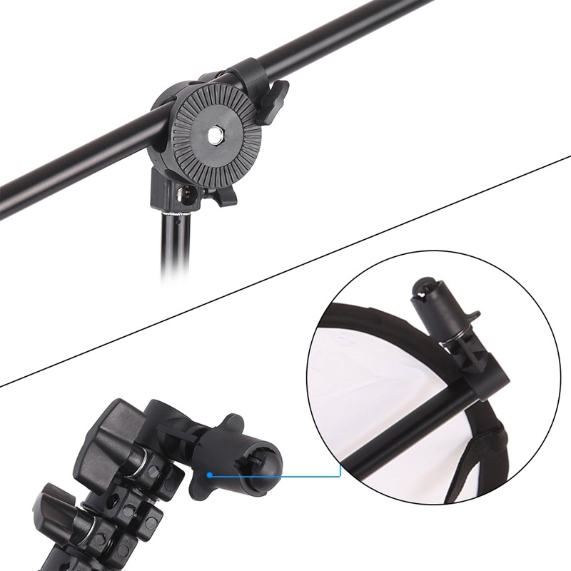 reflector-holder-arm-grip-ตัวจับแผ่นรีเฟล็ก-ปรับยาว-66-175-ซม-ไม่รวมแผ่นรีเฟล็ก