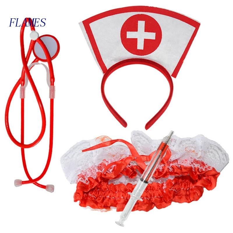 fl-ชุดคอสเพลย์-ฮาโลวีน-พยาบาล-ที่คาดผม-ปากกา-stethoscope-ต้นขา-โซ่-ผู้ใหญ่-ชุดแฟนซี-เครื่องแต่งกายฮาโลวีน-อุปกรณ์เสริม