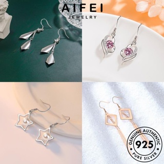 AIFEI JEWELRY ไข่มุก เงิน หนีบ แท้ เพชร มอยส์ซาไนท์ ห่วง แฟชั่น ต้นฉบับ 925 ผู้หญิง เกาหลี ตุ้มหู Silver เครื่องประดับ ต่างหู เครื่องประดับ M006