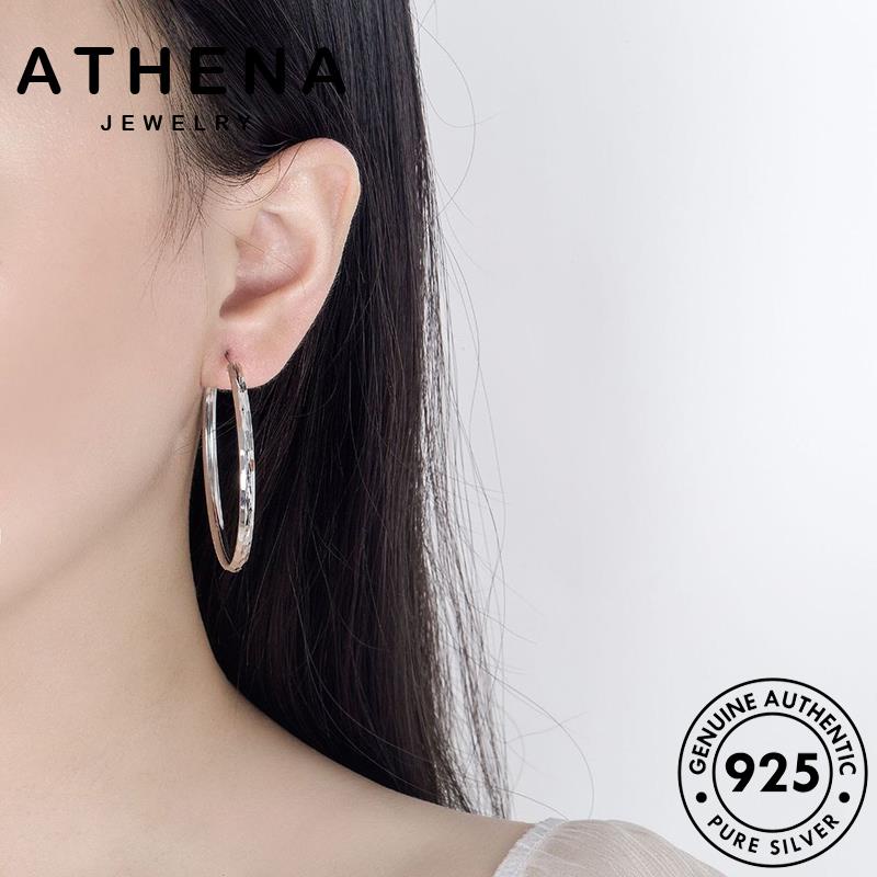 athena-jewelry-หนีบ-เกาหลี-ตุ้มหู-แฟชั่น-เครื่องประดับ-ห่วง-ผู้หญิง-ต้นฉบับ-แท้-วงเวียนใหญ่-ต่างหู-925-เครื่องประดับ-เงิน-silver-m001