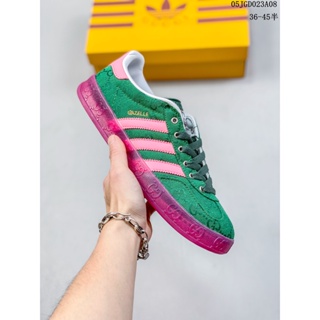 Adidas Originals Gazelle "Esquisite Gucci" Antelope Series รองเท้าผ้าใบลําลอง เหมาะกับการเล่นกีฬา สไตล์เรโทร