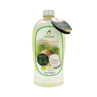 ภาพหน้าปกสินค้าน้ำมันมะพร้าว บริสุทธิ์ สกัดเย็น ออร์แกนิก Tropicana Oil ขนาด 500 ML ที่เกี่ยวข้อง