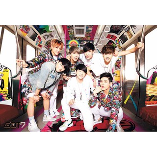 โปสเตอร์ รูปถ่าย บอยแบนด์ เกาหลี GOT7 갓세븐 POSTER 24"x35" Inch Korea Boy Band K-pop Hip Hop R&amp;B v11