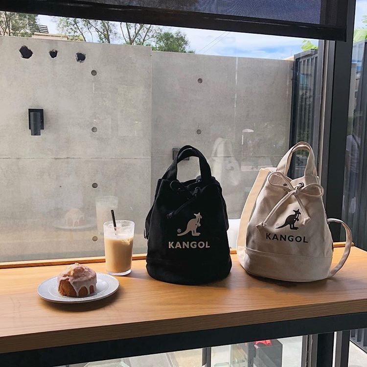 Kangol Alice Canvas Bucket Bag Shopee Thailand