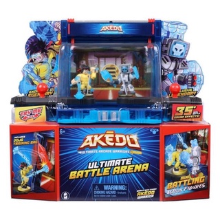 (ของแท้100%) Akedo Mini Battling Action Figures Ultimate Battle Arena Playset