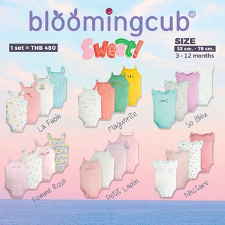 ภาพหน้าปกสินค้าฺBloomingcub บอดี้สูทขาเว้า  บอดี้สูทเด็ก ชุดรอมเปอร์ ชุดแรกเกิดเด็กผู้หญิง ชุดเด็กแรกเกิด ซึ่งคุณอาจชอบสินค้านี้