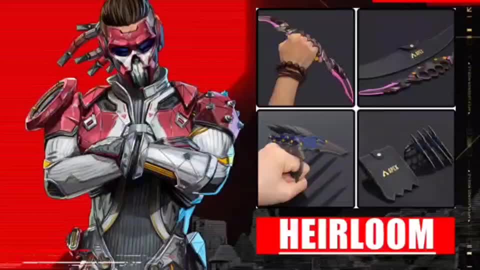 โมเดลอาวุธ-fade-heirloom-signature-weapon-apex-legends-อาวุธ-fade-วัสดุเหล็ก