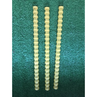 สันกระดูกงู 3อัน 10 บาท สันห่วง สันห่วงพลาสติก ขนาด 16มม.สำหรับเข้าเล่มเอกสาร A4( 21 ห่วง )