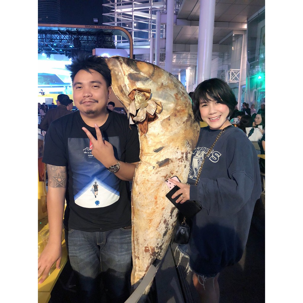 หมอนปลาทูทอด-ขนาด-2-เมตร-หมอนปลาทูไซส์ยักษ์-หมอนข้าง-หมอนพิมพ์ลายอาหาร-หมอนหนุน-หมอนสุขภาพ-หมอนใยสังเคราะห์
