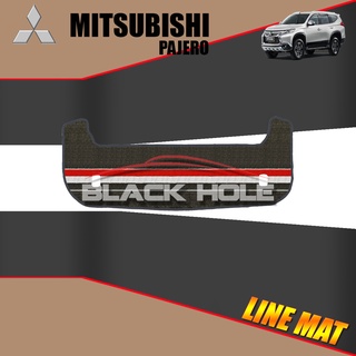 Mitsubishi Pajero Sport ปี 2015 - ปีปัจจุบัน Blackhole Trap Line Mat Edge (Trunk ที่เก็บสัมภาระท้ายรถ)