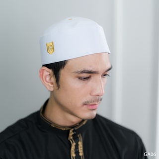 ภาพขนาดย่อของภาพหน้าปกสินค้าหมวกมุสลิมชายหรือหมวกอิสลามกะปิเยาะห์(ซื้อ2ใบ เหลือใบละ 79 บาท) ทรงสวยเนื้ออย่างดี วาริสมุสลิม ga06 EP1. จากร้าน warismuslim บน Shopee ภาพที่ 6