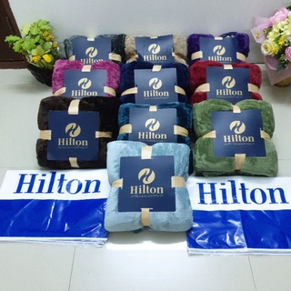 ภาพหน้าปกสินค้าผ้าห่มนาโนHiltonเกรดพรีเมี่ยม เกรดโรงแรม 5 ดาว  ขนาด6ฟุต หนานุ่ม น้ำหนัก 1.2 กิโล/ผืน พร้อมจัดส่งภายใน 1 วัน ที่เกี่ยวข้อง