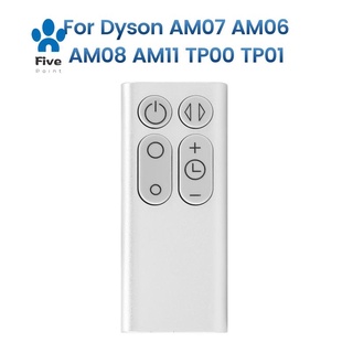 ภาพขนาดย่อของภาพหน้าปกสินค้ารีโมตคอนโทรล แบบเปลี่ยน สําหรับพัดลมเครื่องฟอกอากาศ Dyson AM07 AM06 AM08 AM11 TP00 TP01 จากร้าน fivepoint.th บน Shopee