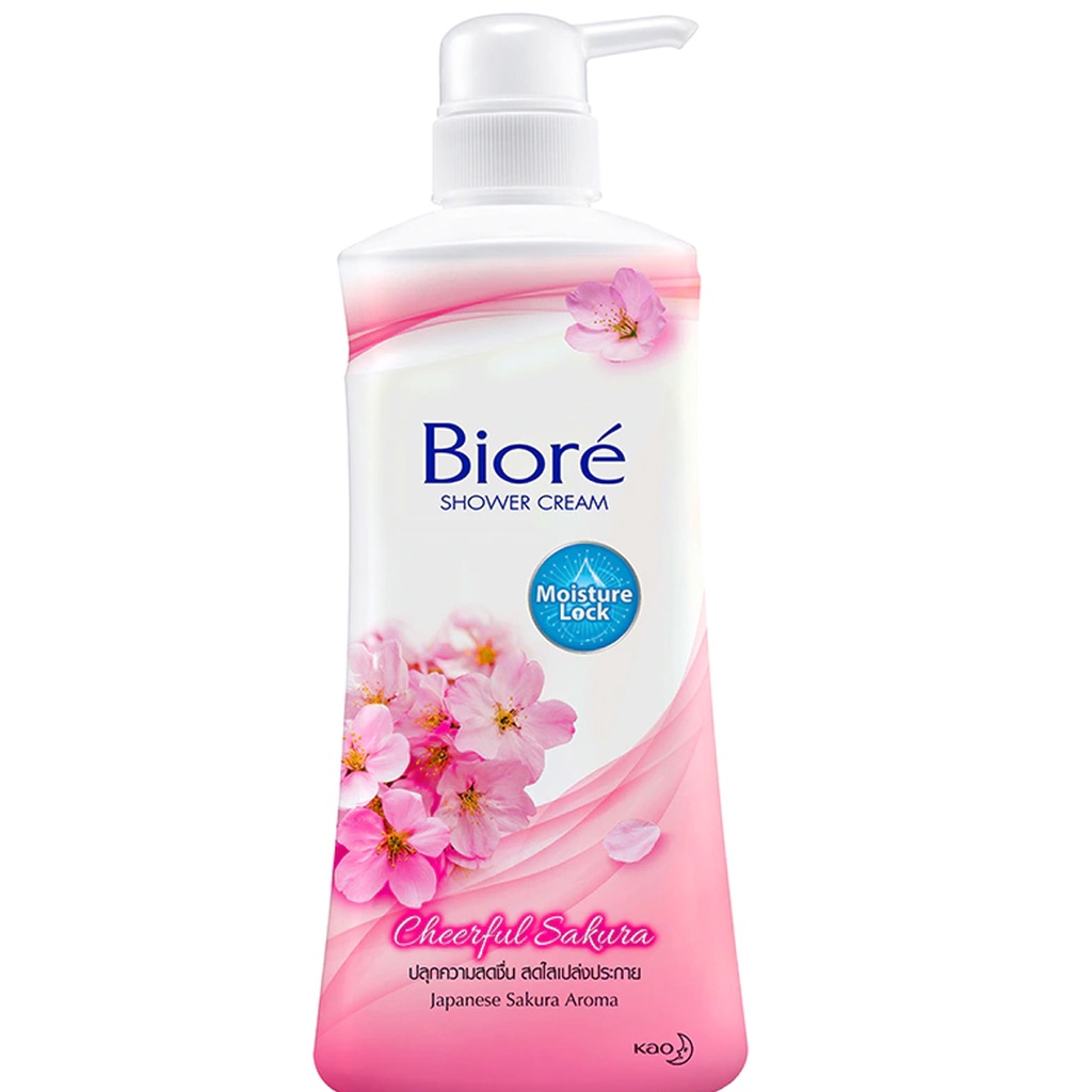 บิโอเร ครีมอาบน้ำ ขนาด 550 มล. Biore Shower Cream มี3 สูตร | Shopee ...