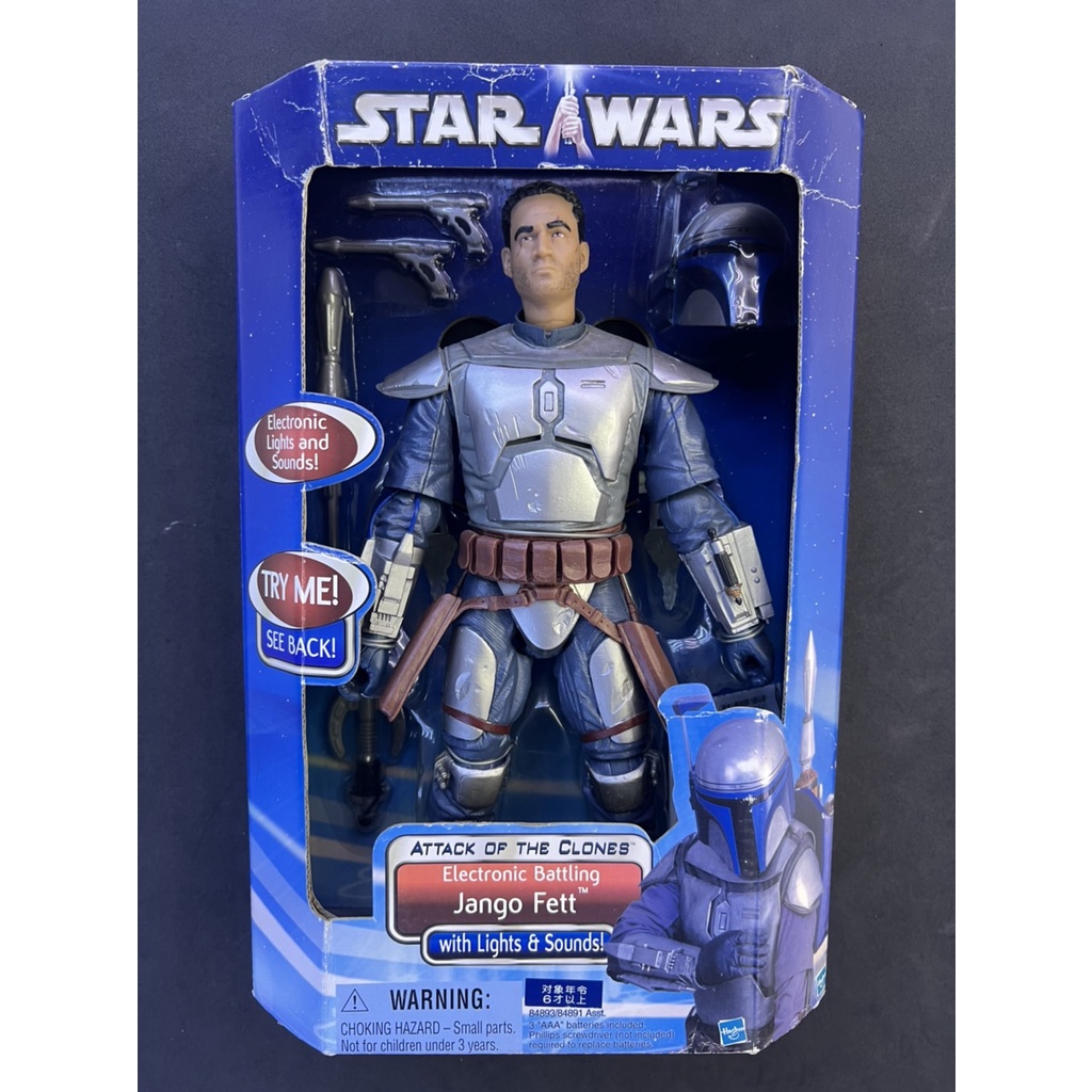 โมเดลฟิกเกอร์เเท้100% สตาร์วอร์ส -Hasbro -Attack Of The โมเดลฟิกเกอร์เเท้100% สตาร์วอร์ส -Hasbro -Attack Of The