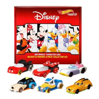 🇺🇸ลิขสิทธิ์​แท้​จาก​อเมริกา​🇺🇸 Hotwheels​ Disney and Friends​ Character​ Cars (6 cars)​