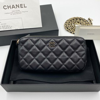 kept Chanel odiver caviar HL29 รุ่นใหม่มีช่องด้านหลังน้าค้า