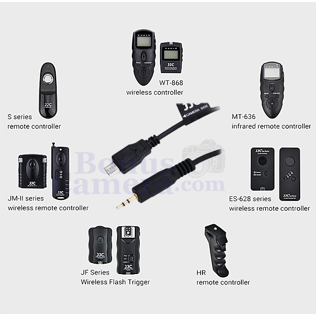 สายต่อสำหรับสายลั่นชัตเตอร์และรีโมต-ฟูจิ-x-a1-a2-a3-a5-a10-m1-xq2-x30-x70-x100f-x100t-cable-for-fujifilm-shutter-release