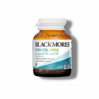 $$Blackmores Odourless Fish Oil Mini Caps 30 เม็ด แบลคมอร์ส โอเดอร์เลส ฟิช ออยล์ มินิแคป 30 เม็ด60เม็ด