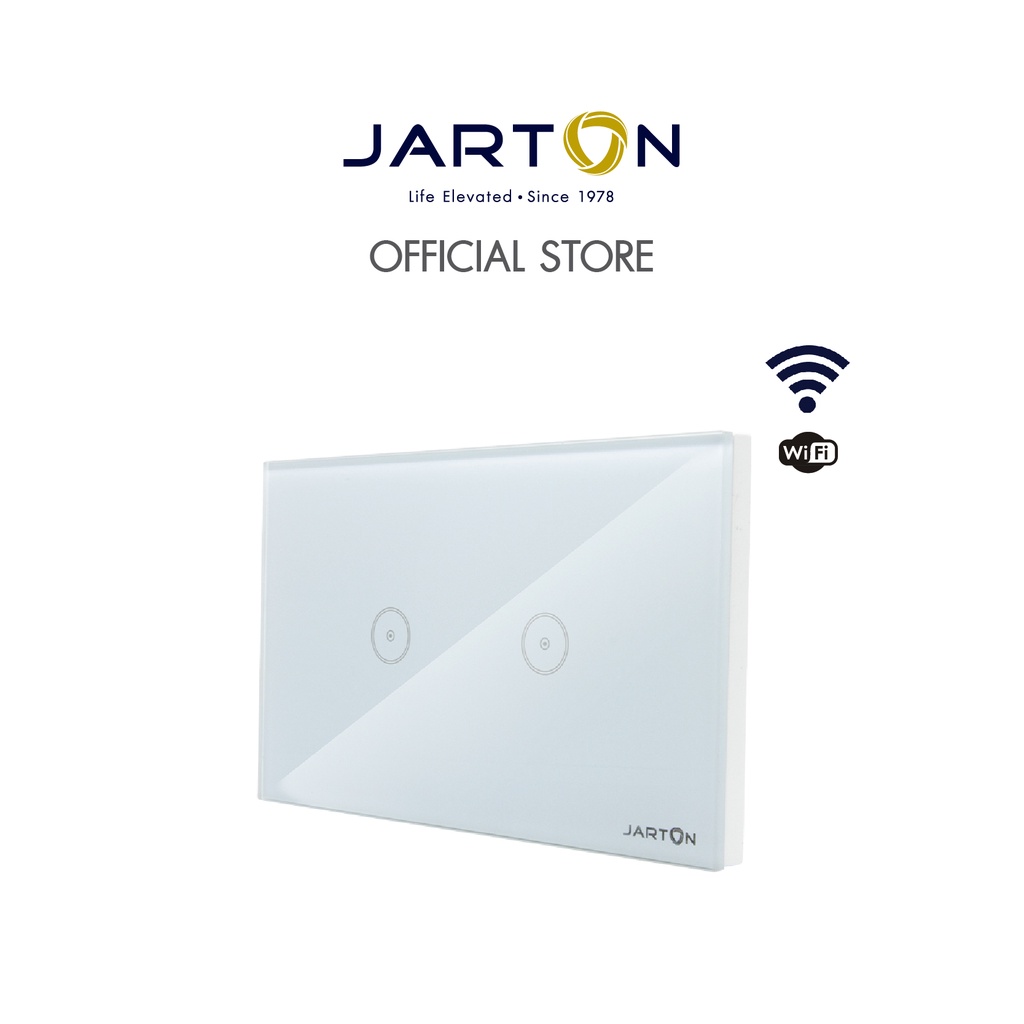 jarton-wi-fi-สวิตช์ไฟระบบสัมผัส-1-ดับ-without-neutral-line