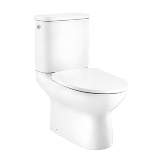 Sanitary ware 2-PIECE TOILET COTTO C126227 4.5L WHITE sanitary ware toilet สุขภัณฑ์นั่งราบ สุขภัณฑ์ 2 ชิ้น COTTO C126227