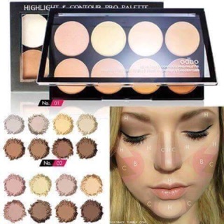 odbo highlight &amp; contour pro palette