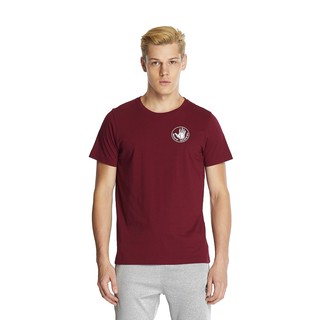 BODY GLOVE Sport Casual Cotton Men Crew Neck TEE คอกลมสีแดงเข้ม Maroon