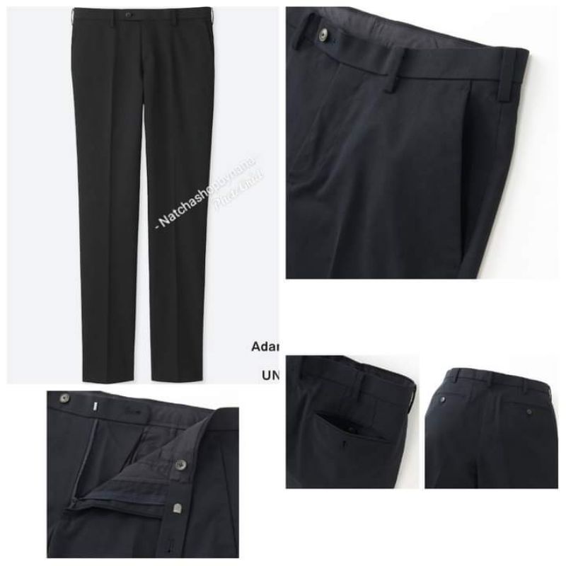 uniqlo men KANDO ULTRA LIGHT PANTS กางสแลค ชาย ไซส์ 79 Cm. | Shopee ...