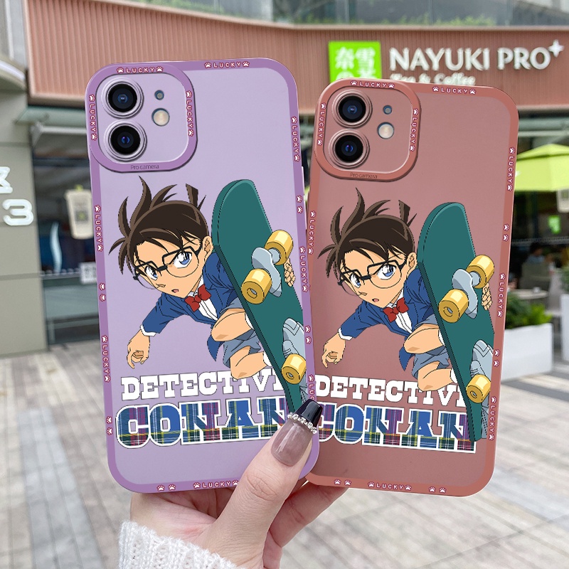 เคสมือถือ-แบบยางนิ่ม-ลายโคนัน-กันกระแทก-สําหรับ-samsung-galaxy-a12-4g-a12-5g-m12-f12