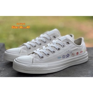 Converse รองเท้าผ้าใบผูกเชือก พร้อมกล่อง