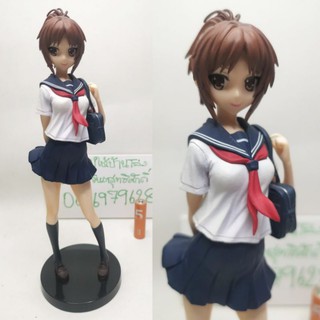 (แท้/มือ2มีกล่อง) SEGA  Moshidora Kawashima Minami PM Figure โมชิโดระ​ คาวาชิมะ​ มินามิ​ ผมสีน้ำตาล ชุดนักเรียน ญี่ปุ่น