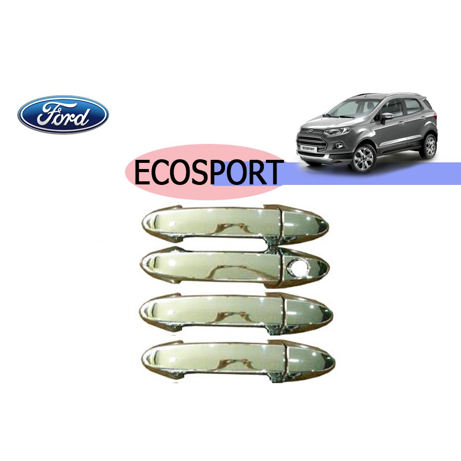 ครอบมือจับประตู-กันรอยมือจับประตู-มือจับประตู-ฟอร์ด-อีโคสปอร์ต-ford-ecosport-ชุปโครเมี่ยม