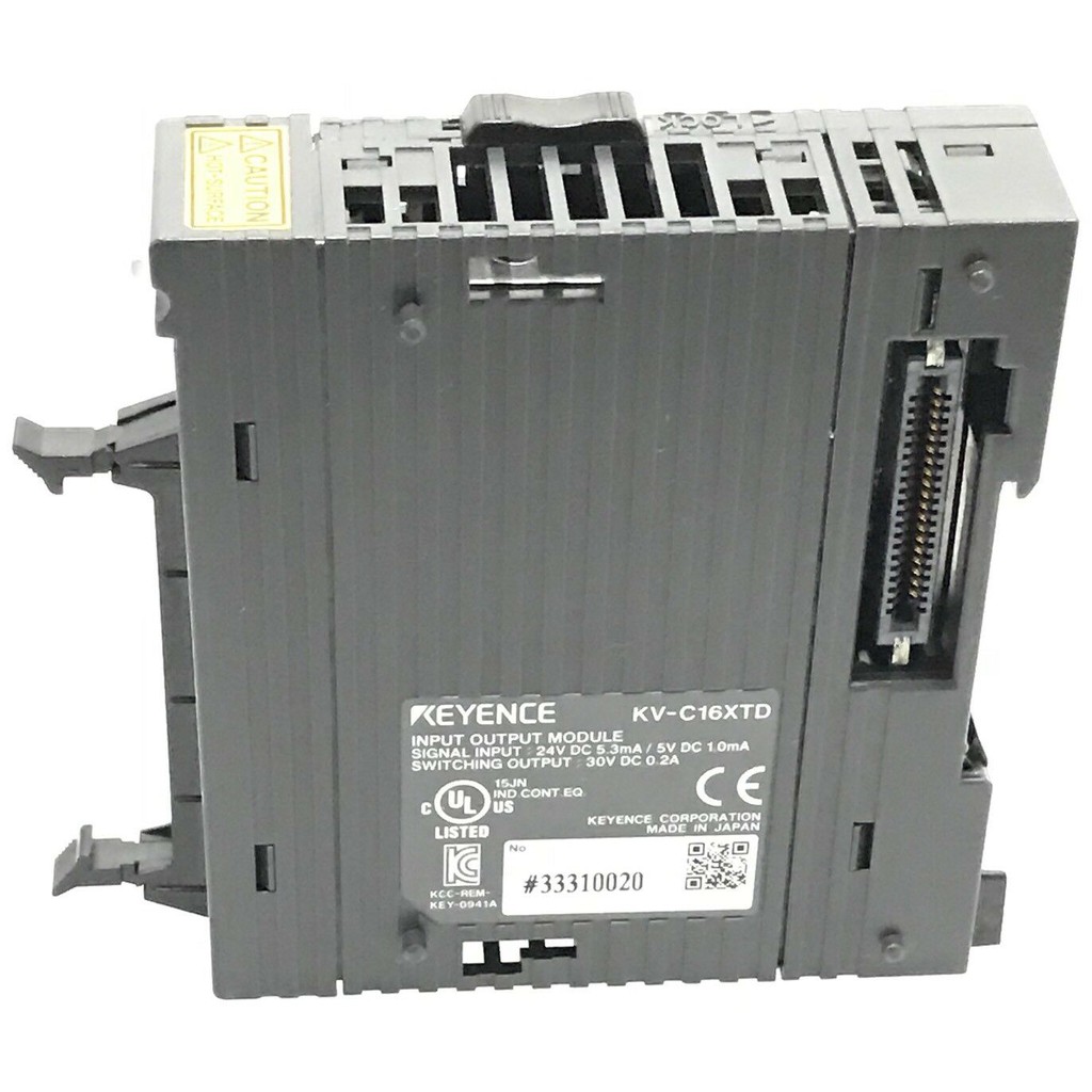 Keyence KV-C16XTD Input Output Module 16/16 Point Sink w