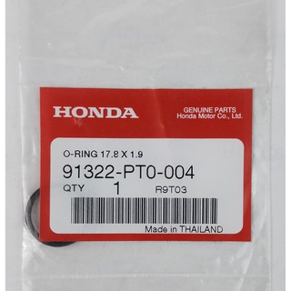 91322-PT0-004 โอริง, 17.8x1.9 (ARAI) Honda แท้ศูนย์
