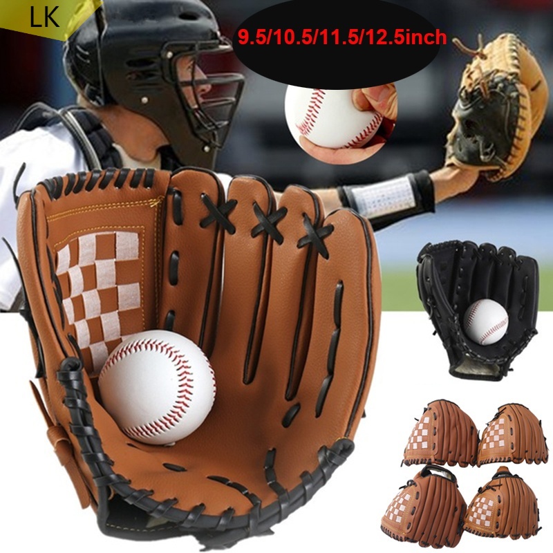 ภาพหน้าปกสินค้าถุงมือเบสบอลหนา 9 . 5 นิ้ว 10 . 5 นิ้ว 11 . 5 นิ้ว 12 . 5 นิ้ว