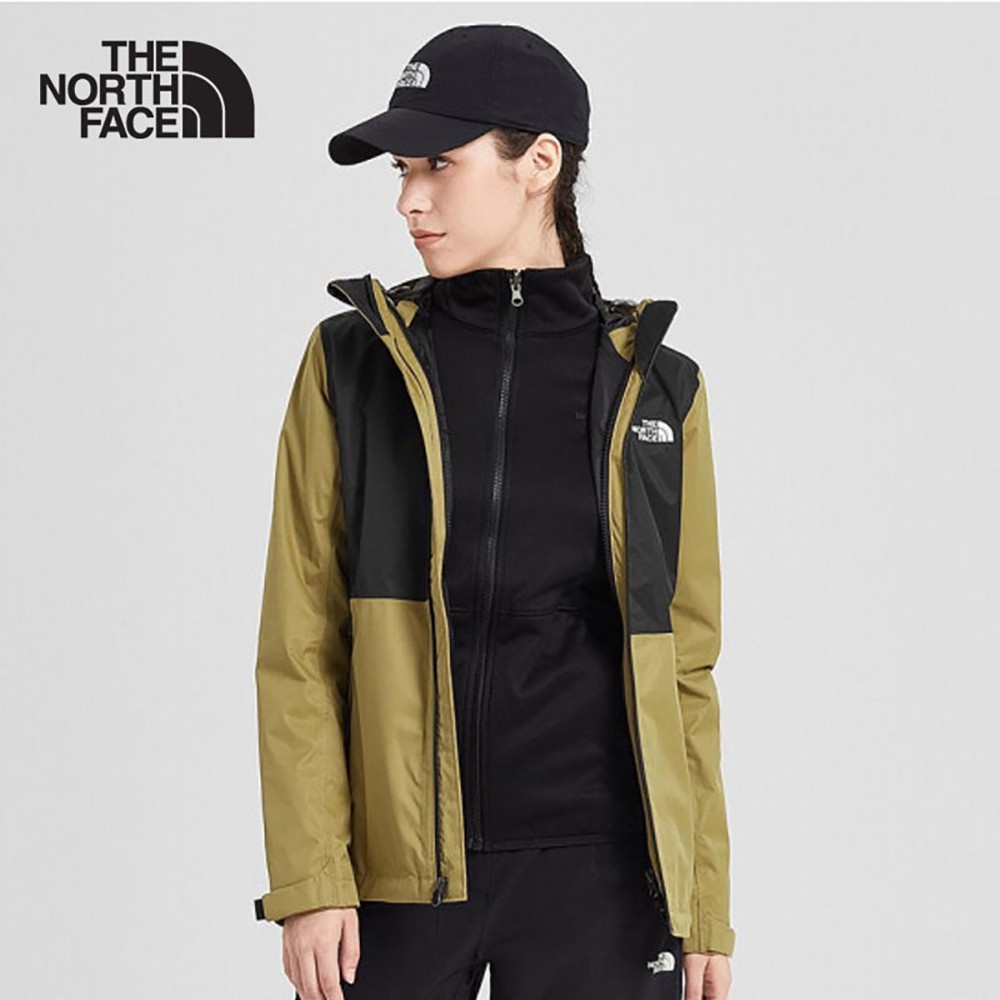 The north face store jacket khaki