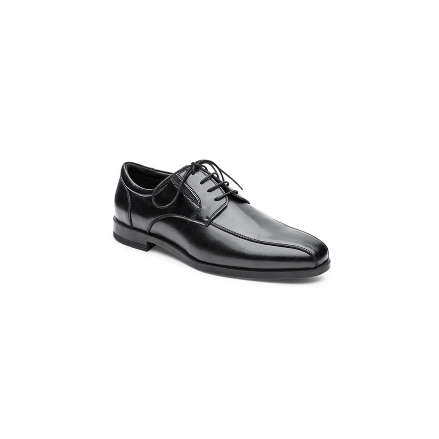 ภาพหน้าปกสินค้าDAPPER รองเท้าทำงาน แบบผูกเชือก GEL-Tech Microfiber Comfy Derby Shoes สีดำ (HBKB1701DB) จากร้าน dapper_officialshop บน Shopee
