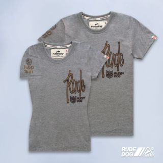 Rudedog เสื้อยืด รุ่น R&amp;D สีเทา