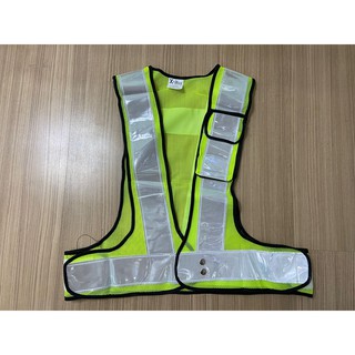 ภาพขนาดย่อของภาพหน้าปกสินค้าF11  Reflective Vest safety vest  เสื้อกั๊กสะท้อนแสง กั๊กจราจร,ความปลอดภัย จากร้าน subeixu บน Shopee ภาพที่ 7