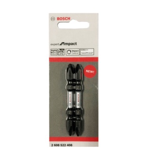 BOSCH ดอกไขควงกระแทก สีดำ PH 2- 65 มม.(2 ดอก/แผง)