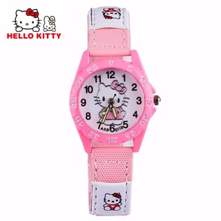 ภาพหน้าปกสินค้านาฬิกาข้อมือเด็กผู้หญิง ลาย Hello Kitty ที่เกี่ยวข้อง