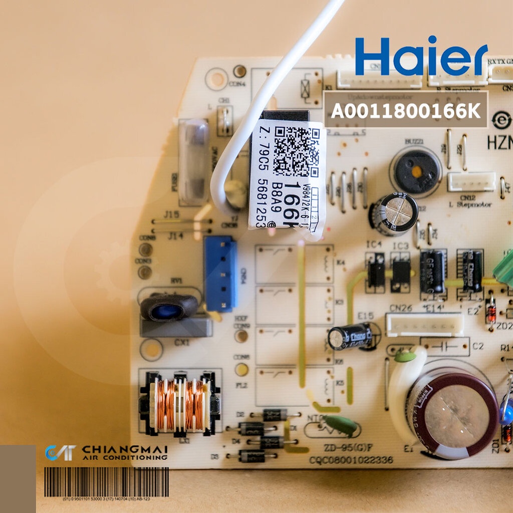 ภาพหน้าปกสินค้าA0011800166K แผงวงจรแอร์ Haier แผงบอร์ดแอร์ไฮเออร์ แผงบอร์ดคอยล์เย็น รุ่น HSU-18CEK03T อะไหล่แอร์ ของแท้ศูนย์ จากร้าน prachaktangphaichit บน Shopee