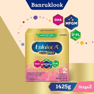 Enfalac นมผงเอนฟาแลค เอพลัส สูตร 2โฉมใหม่  ขนาด 1425กรัม (1กล่อง)