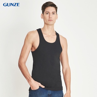 สินค้า GUNZE เสื้อกล้ามผู้ชาย รุ่น GS1621 สีดำ