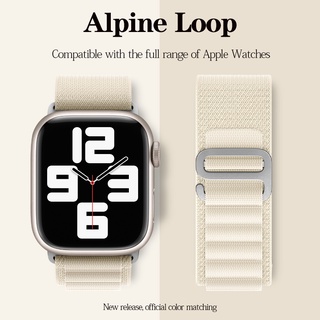 สายนาฬิกาข้อมือไนล่อน แบบเปลี่ยน สําหรับ iwatch iwatch 8 Series Apple 49 มม.