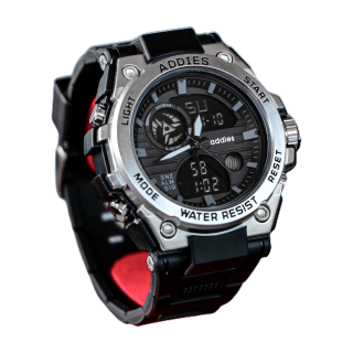 โปรโมชั่น : พร้อมส่งจากไทย ถูกที่สุด พร้อมกล่อง ADDIES ดิจิตอล นาฬิกาผู้ชาย กันน้ำ สปอร์ต มีไฟ LED มัลติฟังก์ชั่น ของแท้ นาฬิกา