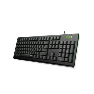 RAPOO USB Keyboard (NK1800) Black KB-NK1800-BK Model : KB-NK1800-BK