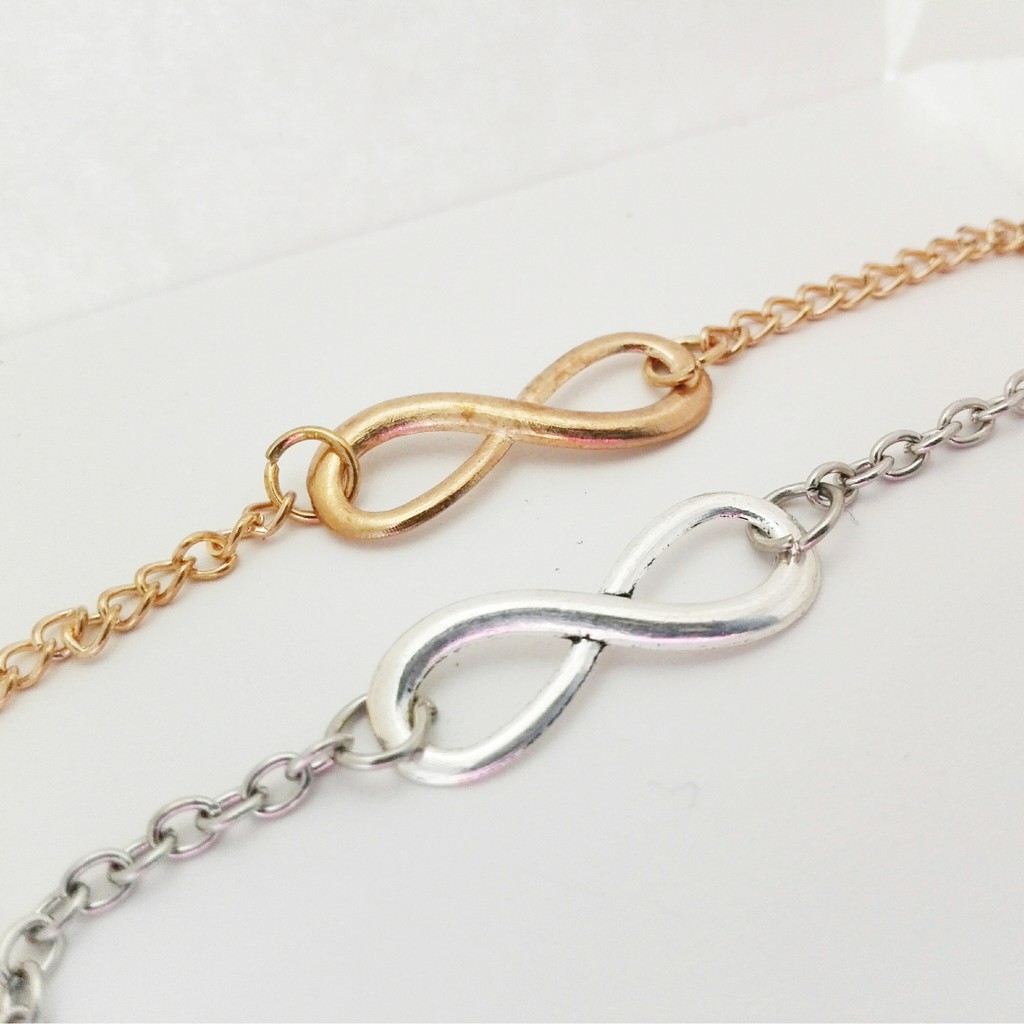 สร้อยข้อมือ-infinity-infinity-neklace-ราคาถูก-gold-silver